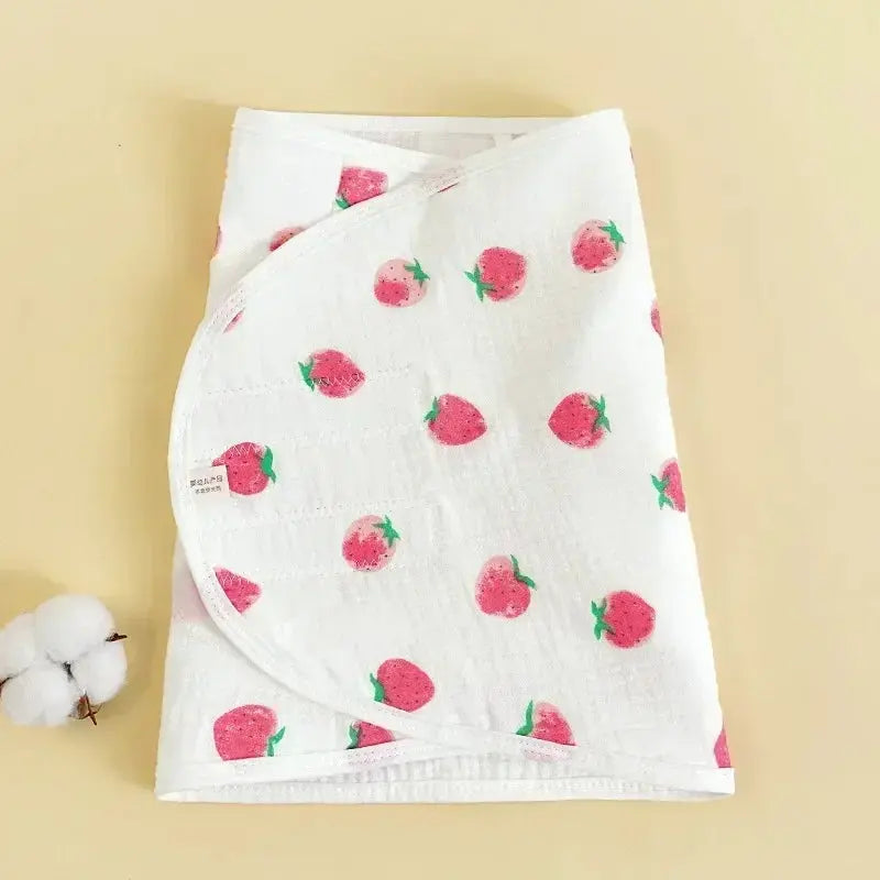 Baby Swaddle Blanket 0-6 Months Strap Protect Belly Baby Sleeping Blanket Wrap for New Born Thin-style for Summer - Nova Trendz