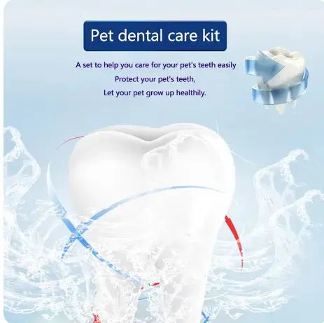 Pet Toothpaste Toothbrush Dog Cat Teeth Cleaning Dog Cat Fingertips Cat Dog Disposable Toothbrush Toothpaste Set - Nova Trendz