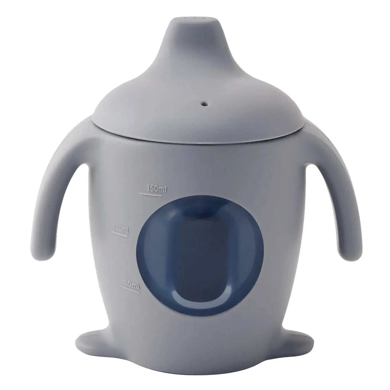 Color Kids 1PCS Silicone Penguin Sippy Cup Transparent Baby Water Bottle BPA Free Leakproof  Portable Infant Cup Baby Gifts Nova Trendz