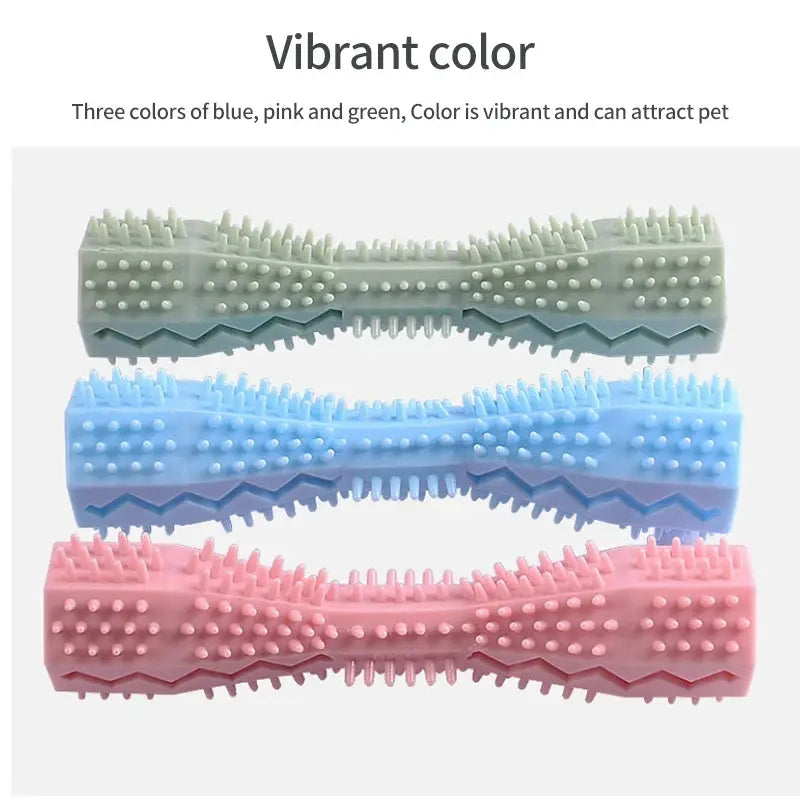 Dogs Puppy Durable Chew Toys Pet Molar Teeth Cleaning Tool Interactive Dog Toothbrush Toy for Small Dogs Dog Toy Dental Mascota - Nova Trendz