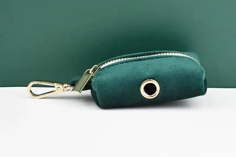 Green Velvet Dog Collar And Leash Set For Dogs Custom Engraved Nameplate Pet Supplies Dog Leash velvet43 - Nova Trendz