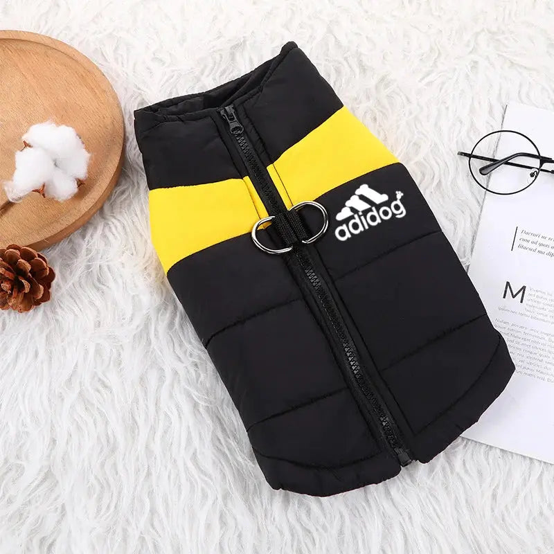 Waterproof dog Clothing Pet Coat Winter thermal vest Thickened zipper jacket Dog clothing for small to medium sized dogs - Nova Trendz