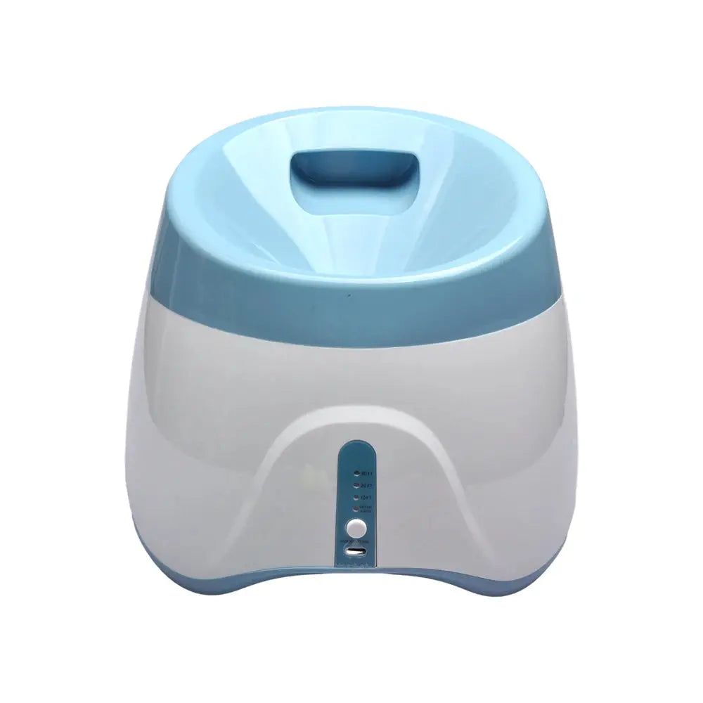 With 5 balls Automatic Ball Launcher for Dogs 3 Adjustable Distances Settings,Improves the dog's intelligence Outdoor pet game - Nova Trendz