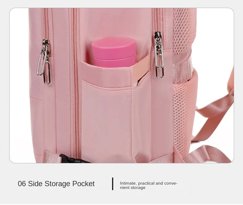Mummy Bag Nappy Backpack Large Capacity Multifunction Cabin Bag with Shoe Storage Multilayer Separation Waterproof Diaper Bags