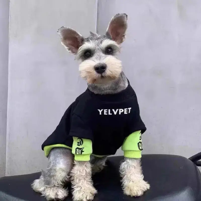 Pet Hoodies for Dogs Cats Spring Dog Clothes Chihuahua Bichon Poodle Dog Sweatshirt Solid Montage Puppy Clothing Pet Costumes - Nova Trendz