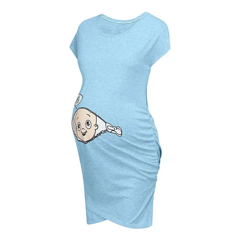 Cute Maternity Dress Loose Casual Dress Women Maternity Clothes Plus Size Pregnant Woman Maternity Dress Nova Trendz