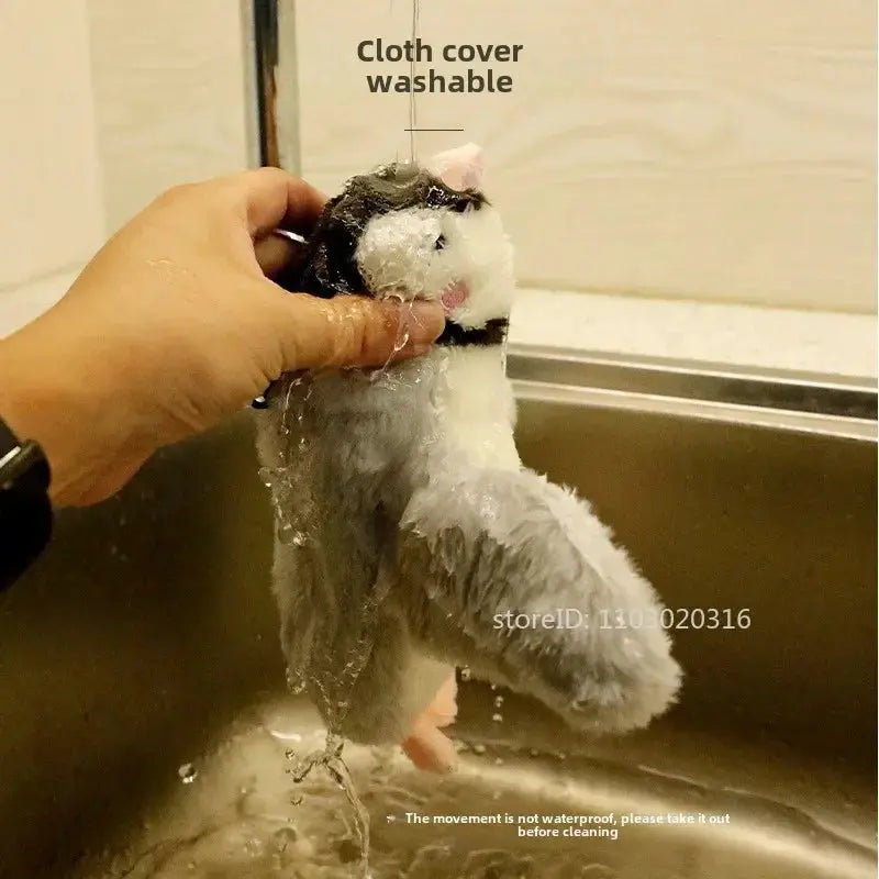 Interactive Cat Toys Rechargeable Electric Flapping Wings Bird Cat Toy Sound Chirping Bird Catnip Touch Activated Plush Toy Nova Trendz