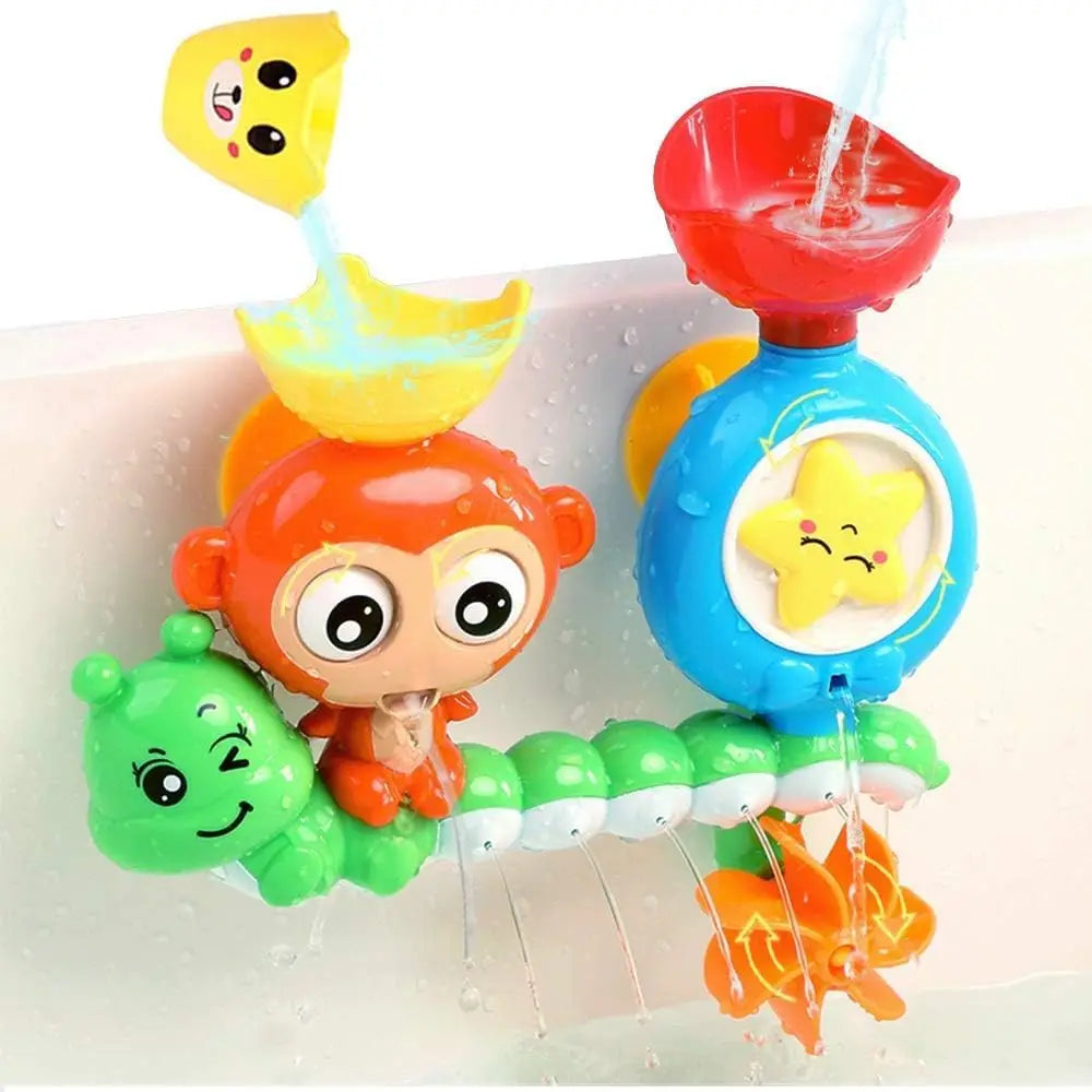 Bath Toys for Toddlers Age 1 2 3 Year Old Girl Boy Preschool New Born Baby Bathtub Water Toy Durable Interactive Infant Toy