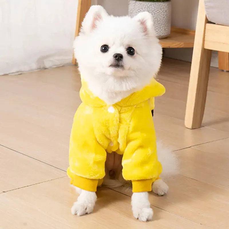 Pet Dog Clothes Soft Warm Fleece Dogs Jumpsuits Pet Clothing for Small Dogs Puppy Cats Clothes Chihuahua Yorkshire Costume Coat - Nova Trendz