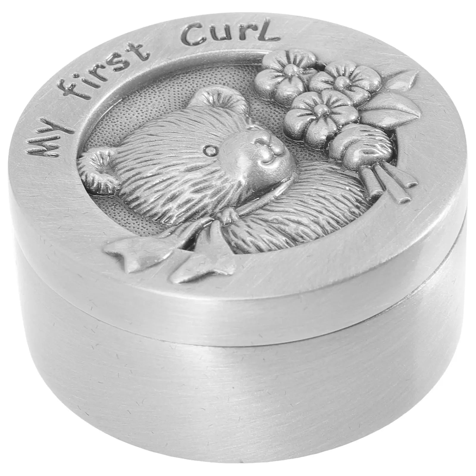 Lanugo Collection Box Baby Keepsake Case Container Souvenir Stainless Steel Men and Women Nova Trendz