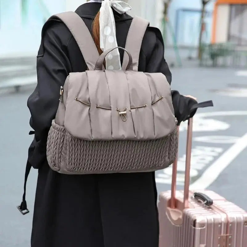 Large Capacity Mommy Diaper Bags Women's Hospital Newborn Nurse Bag Backpacks with changing mat Convenient Bab