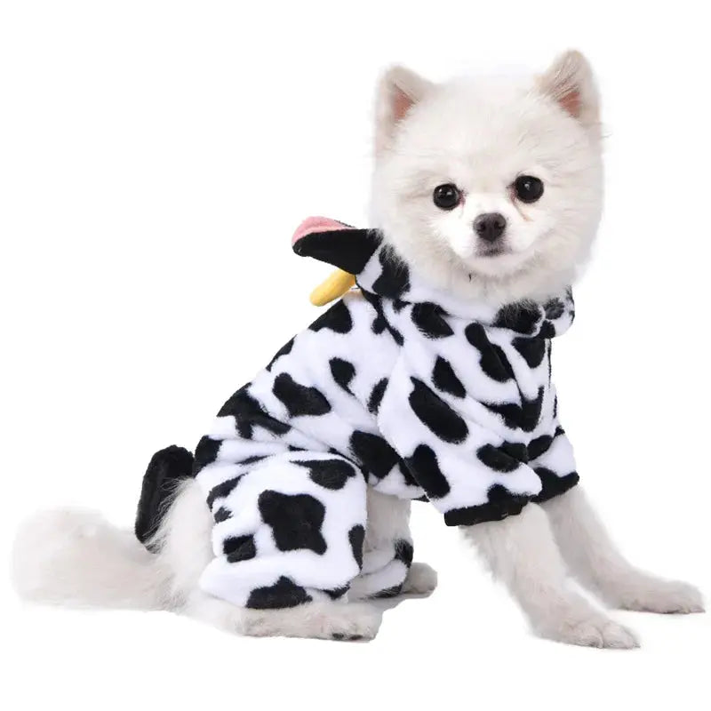 Pet Dog Clothes Soft Warm Fleece Dogs Jumpsuits Pet Clothing for Small Dogs Puppy Cats Clothes Chihuahua Yorkshire Costume Coat - Nova Trendz