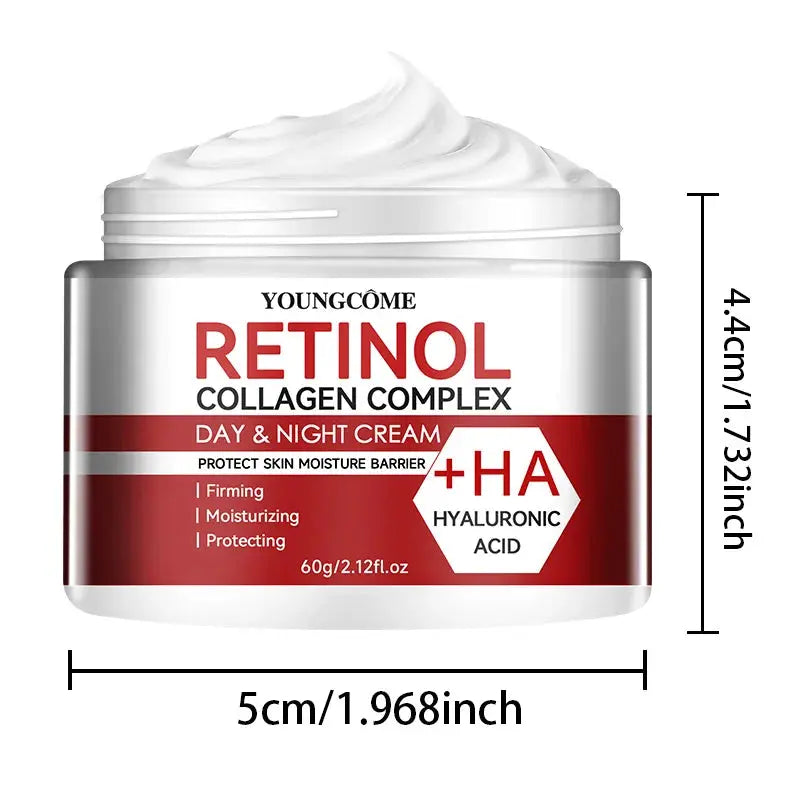 Retinol Collagen Facial Care Moisturizing Cream Deep Hydration  Suitable for dry Aging Face Cream Moisturizing Skin Repair - Nova Trendz