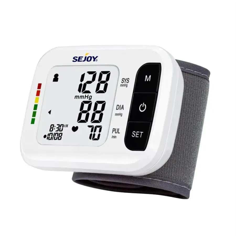 SEJOY Electronic Blood Pressure Monitor Wrist Cuff Tonometer Digital Sphygmomanometer Electronic BP Monitors Blood Meter Nova Trendz