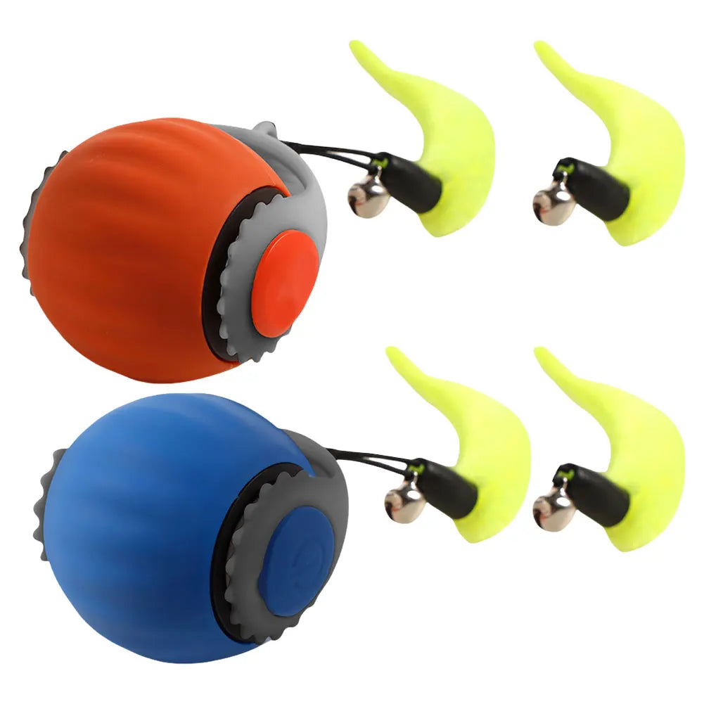 Interactive Cat Toy Ball Automatic Rolling Ball USB Rechargeable Self Rotating Ball Funny Cat Toys for Indoor Cat Kitten