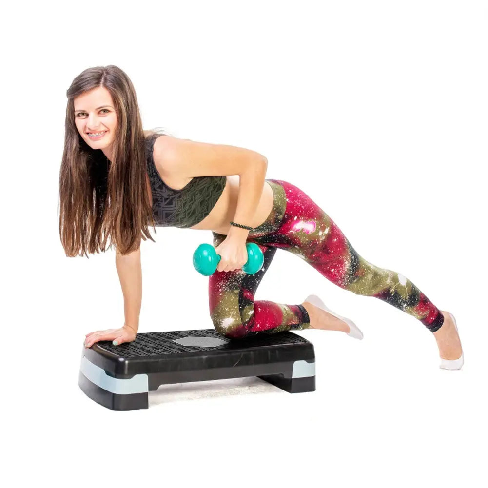 Gym Exercise Foot Pedal Mini Body Building Stepper Adjustable Non-slip Stable 200KG Load-bearing Portable Fitness Equipment Nova Trendz