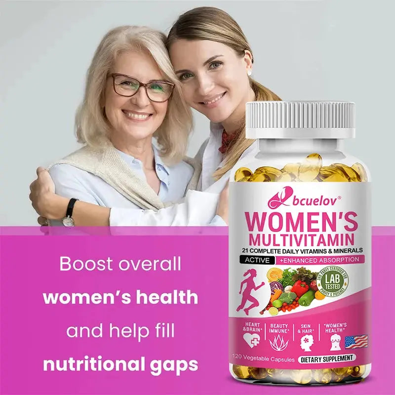 Multivitamin - Improves Nutrient Absorption, Heart Health, Natural Energy Support, Whole Food Supplement, Non-GMO, Gluten Free Nova Trendz