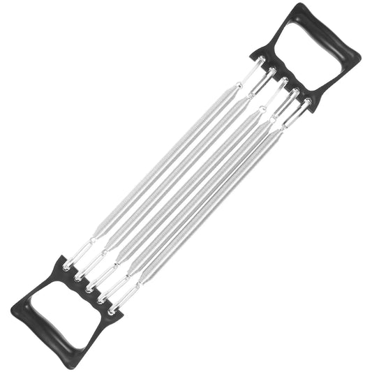 5Pcs Plastic Handle Spring Puller Chest Expander Adjustable Grip Strength Trainer Fitness Supplies Resistance Bands Workout