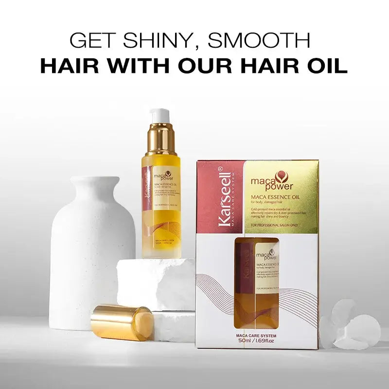 Karseell 50ml Moroccan Argan Oil 50ml 1.69 fl.oz for Hair Healing Cold Pressed Weightless Hair Serum for Dry Damaged Hair Nova Trendz