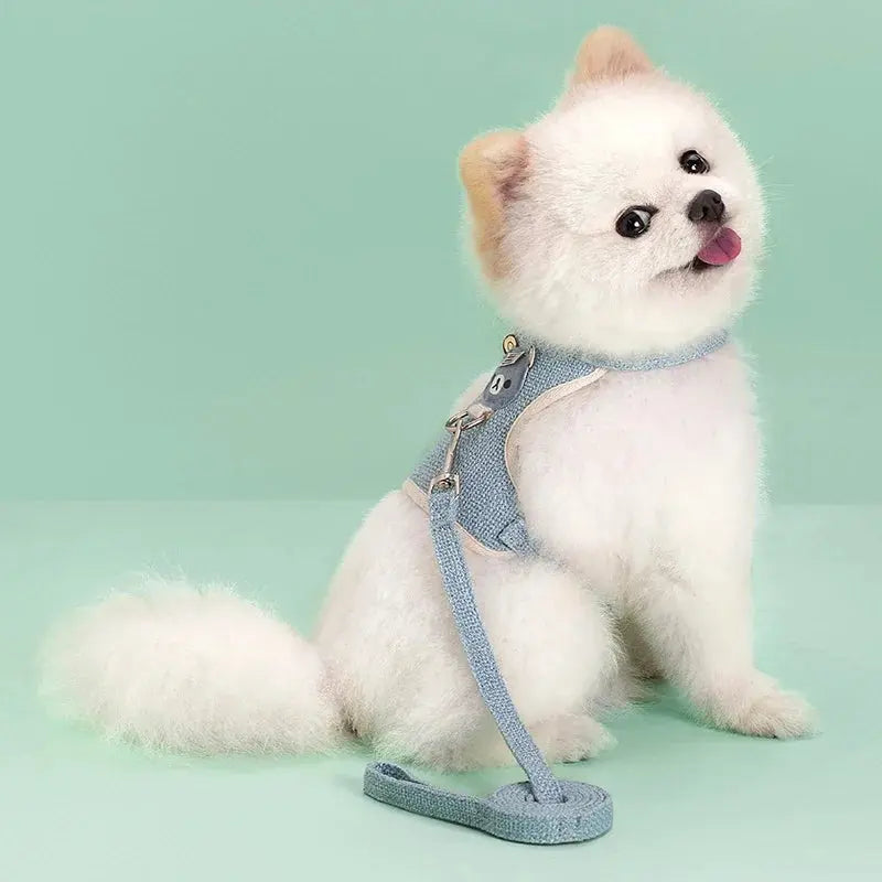 Pet Dog Harness Lead Leash Set Adjustable Puppy Kitten Vest Harness Small Medium Dog Cat Collar Chihuahua Pet Dog Accessories Nova Trendz