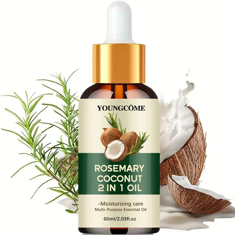 Rosemary Oil Hair Essential Coconut Oil Improve Hair Loss And Nourishes Strengthen Hair Roots Scalp Treatment Hair Care Nova Trendz