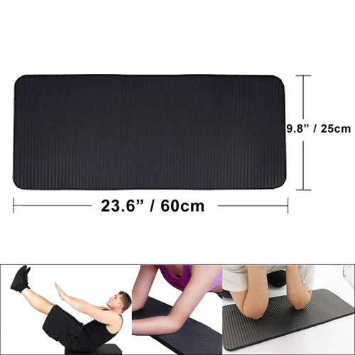 1.5cm Extra Thick Yoga Knee Pad Non-slip Foam Yoga Pads Fitness Crossfit Pilate Mat Workout Sport Plank Cushion Gym Equipment - Nova Trendz