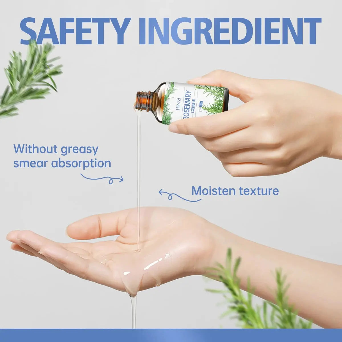 Rosemary essential oil hair care scalp massage skin care high quality essential oil suitable for all hair types nourishing care Nova Trendz