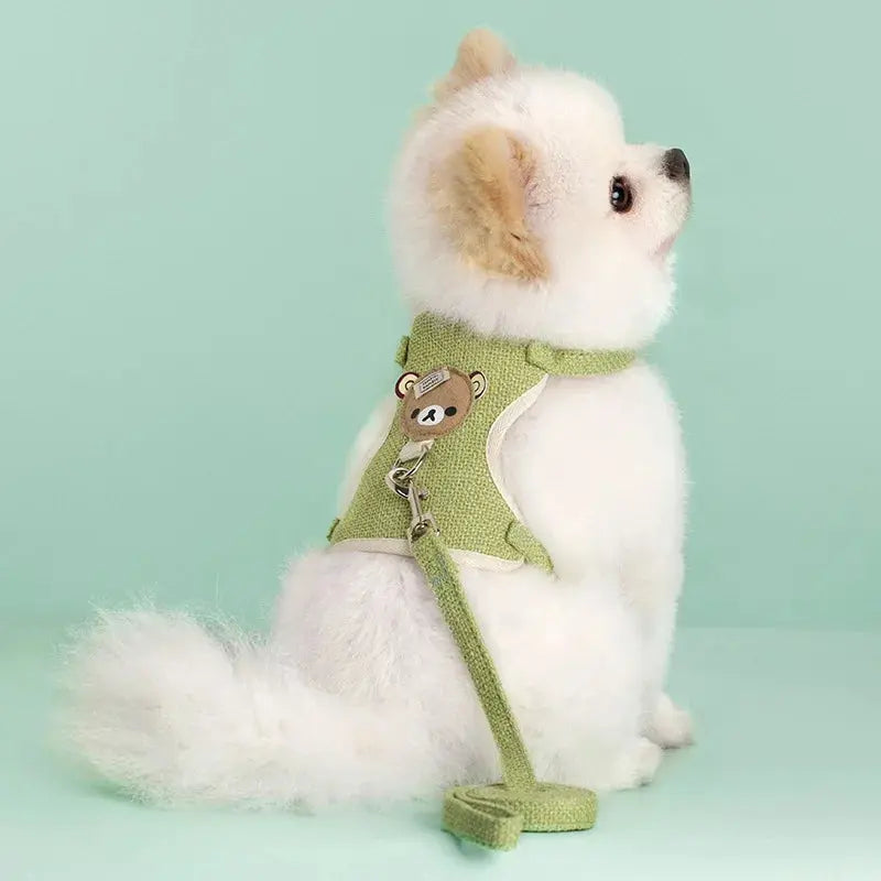 Pet Dog Harness Lead Leash Set Adjustable Puppy Kitten Vest Harness Small Medium Dog Cat Collar Chihuahua Pet Dog Accessories Nova Trendz