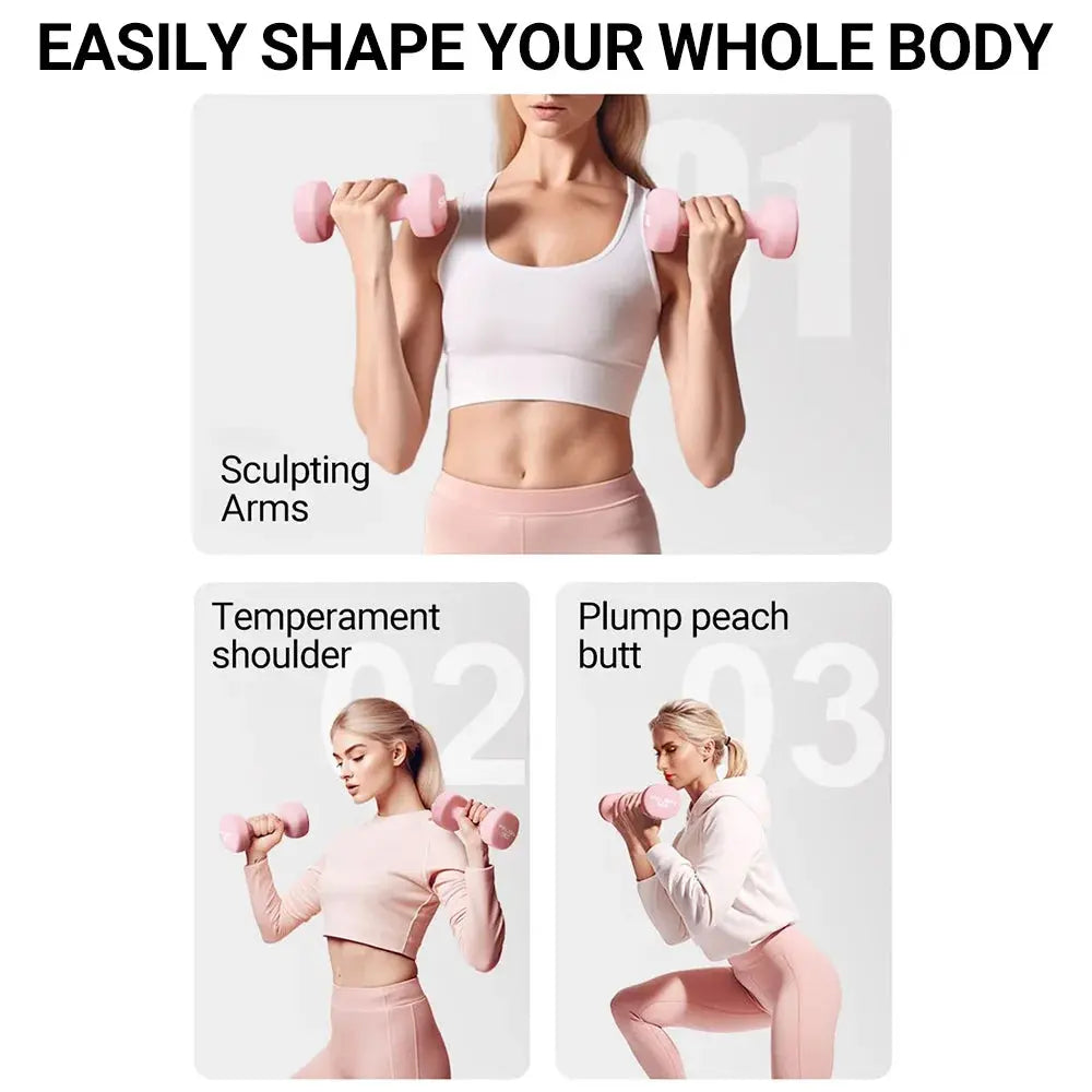 Neoprene Dumbbell Fitness Equipment Arm Muscle Training Cast Iron Hand Gym Yoga Exercise Bodybuilding Weights Workout Nova Trendz