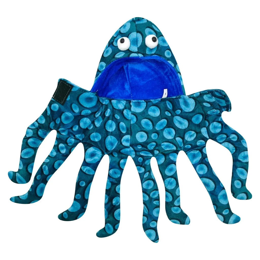 Dog Cat Octopus Costumes Pet Halloween Cosplay Dress Funny Octopus Costume Headwear for Small Dogs Chihuahua Pug Party Outfits - Nova Trendz
