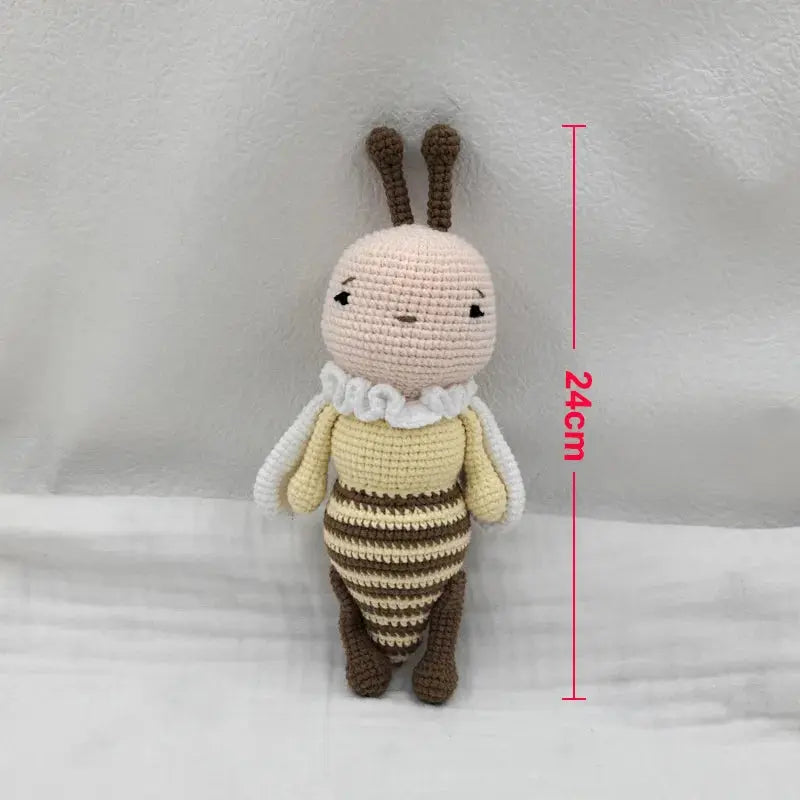 Baby Security Blanket Towel Feeding Bib Soft Towel Cotton Burping Cloth Infant Shower Gift Knitted Lovely Animal Rattle Sleep To Nova Trendz