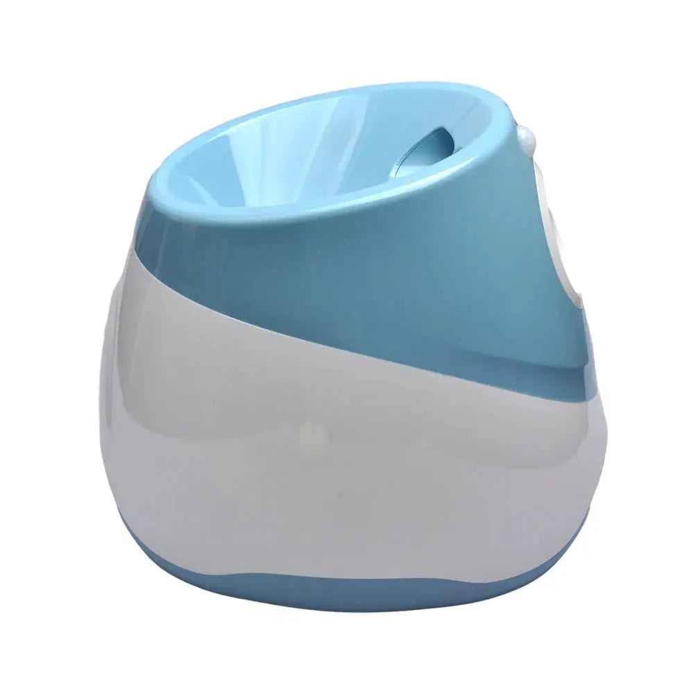 With 5 balls Automatic Ball Launcher for Dogs 3 Adjustable Distances Settings,Improves the dog's intelligence Outdoor pet game - Nova Trendz
