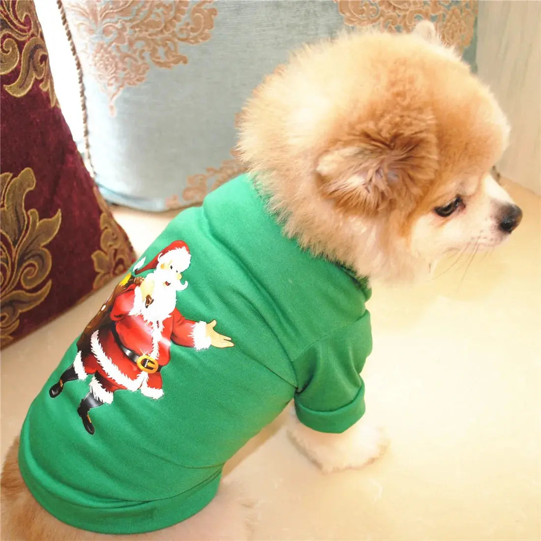 Christmas Dog Clothes New Year Pets Dogs Clothing For Small Medium Dogs Costume Chihuahua Pet Shirt Warm Dog Clothing Yorkshire Nova Trendz