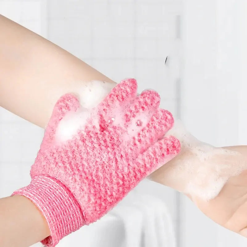 Bath scrub gloves, scrub gloves, body scrub gloves, body wash gloves, exfoliating gloves, facial scrub, facial scrub, bath spong Nova Trendz