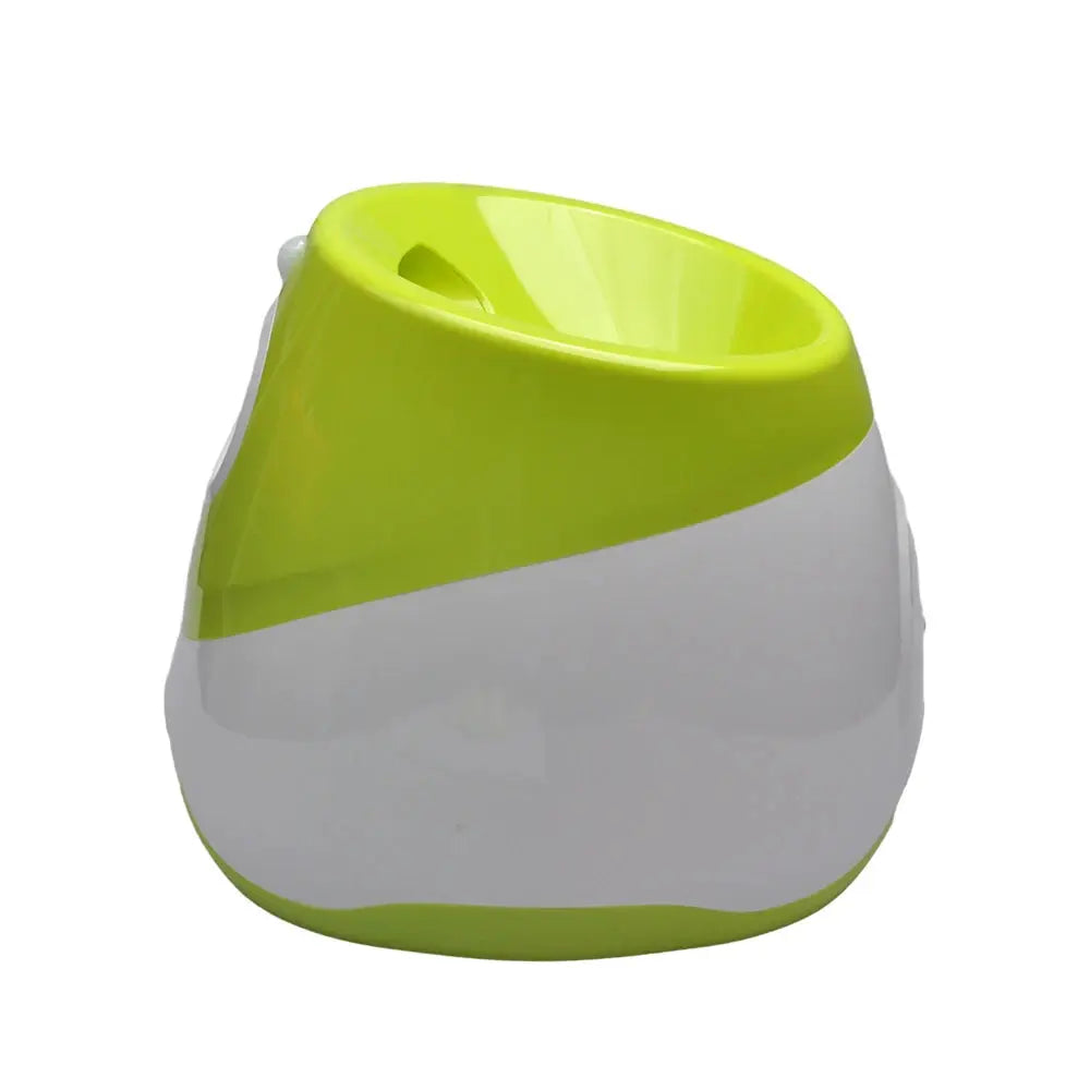 With 5 balls Automatic Ball Launcher for Dogs 3 Adjustable Distances Settings,Improves the dog's intelligence Outdoor pet game - Nova Trendz