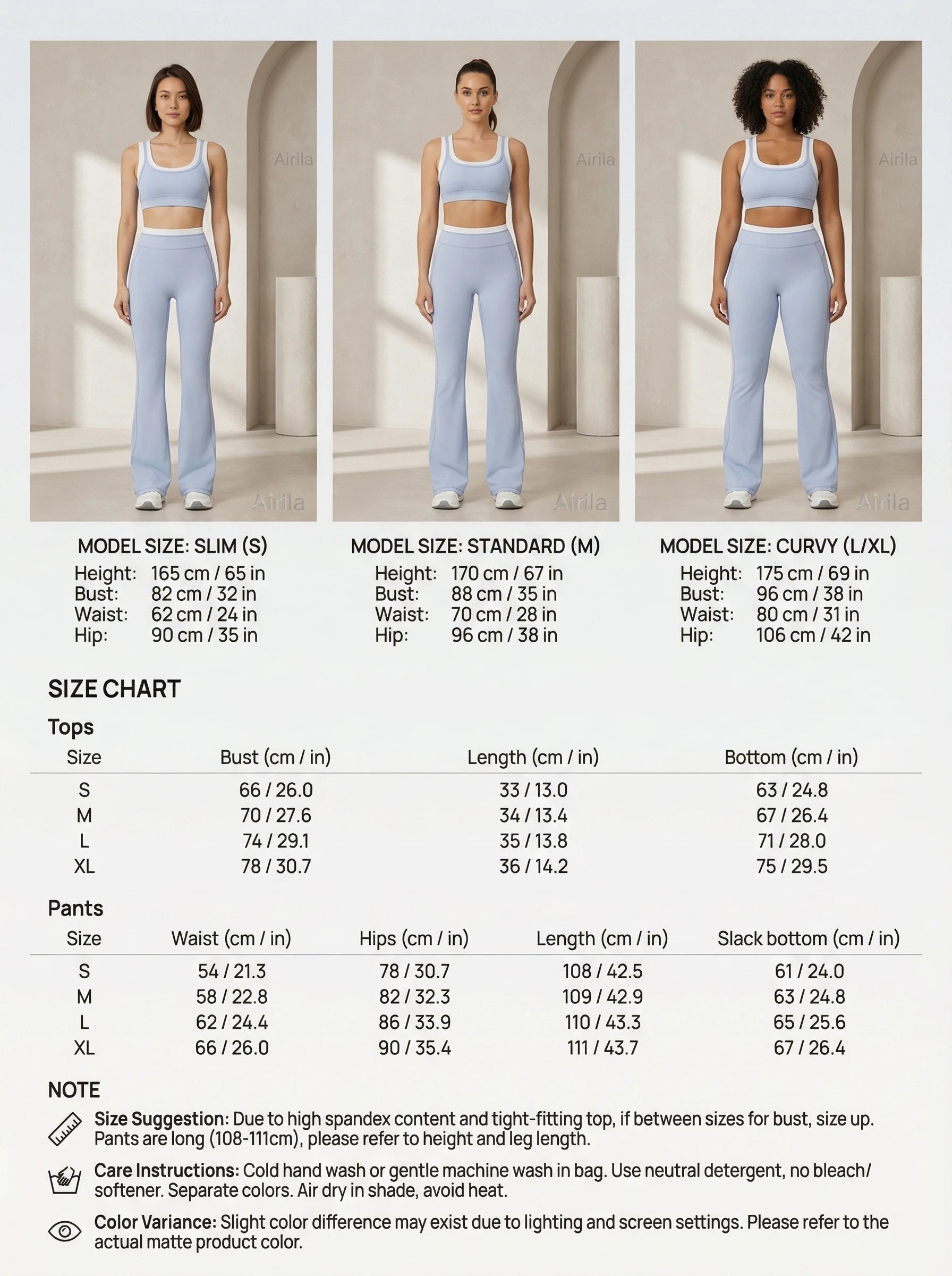 Airila Women's Yoga Set 2 Pcs Sportswear Color Blocked Tracksuit High Waist Flare Crop Top Athletic Gym & Daily Fitness Nova Trendz