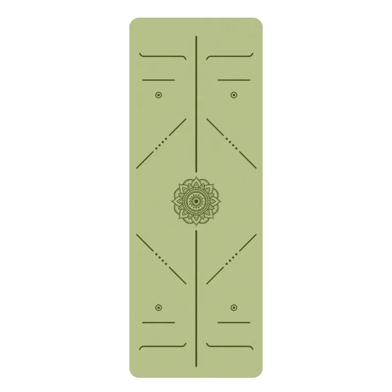 1.5mm Ultra-thin Pu Natural Rubber Yoga Mat Portable Foldable Professional Anti-slip Fitness Yoga Mat