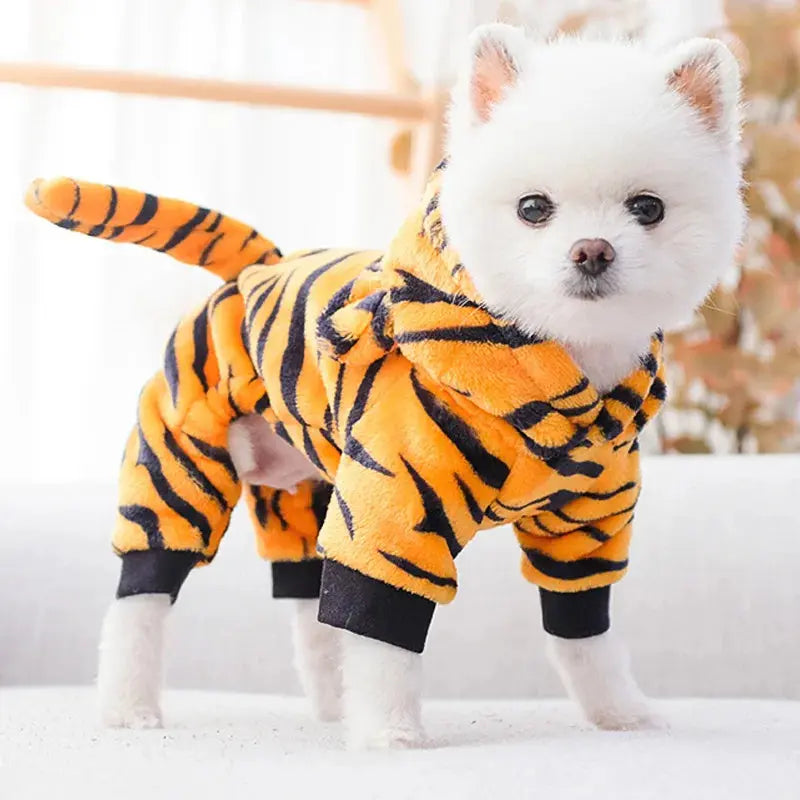 Pet Dog Clothes Soft Warm Fleece Dogs Jumpsuits Pet Clothing for Small Dogs Puppy Cats Clothes Chihuahua Yorkshire Costume Coat - Nova Trendz