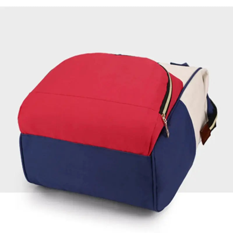 Large Capacity Canvas Mummy Bag Multifunctional Baby Bottle Thermal Insulation Travel Storage Bag Fashion Mummy Bag Hanging Bag Nova Trendz