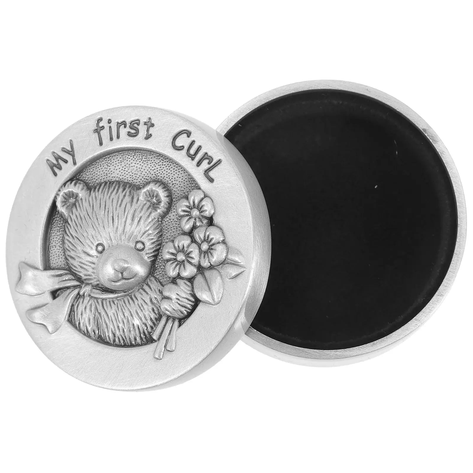 Lanugo Collection Box Baby Keepsake Case Container Souvenir Stainless Steel Men and Women Nova Trendz