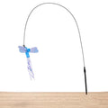 Powerful suction cup wire long rod plush cat stick cat toy self-exciting and relieving boredom and biting pet toy Nova Trendz