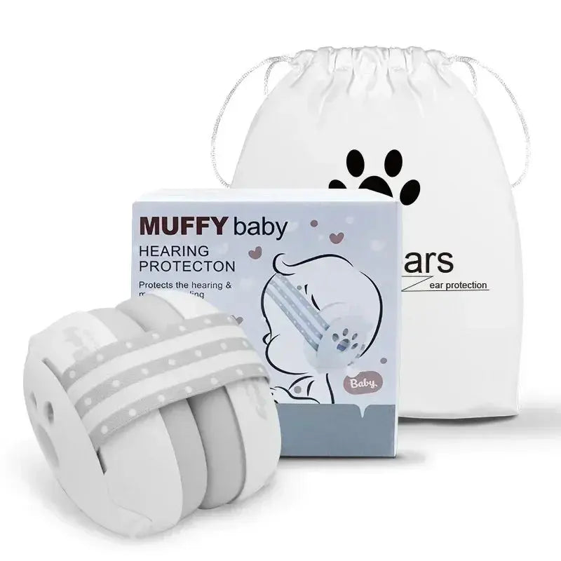 Baby Earmuff Mini-headset Adjustable Noise-proof Ear Protection Kids' Outdoor Sleep and Airplane Anti-noise Earmuffs Nova Trendz