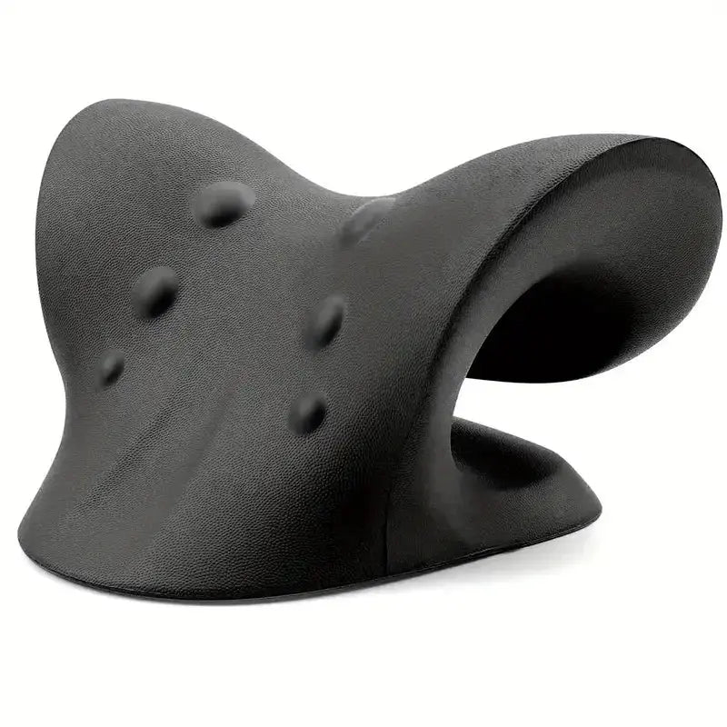 C-Type Neck Shoulder Relaxer Cervical Spine Stretch Muscle Relaxation Traction Device Massage Pillow Correction Chiropractic Nova Trendz