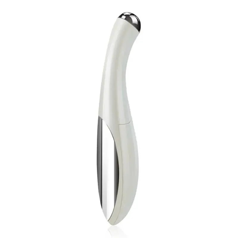 Electric Eye Massager Vibration Wrinkle Anti-Ageing Eye Massage Dark Circle Removal Beauty Face Eye Care Pen Pink and White Nova Trendz