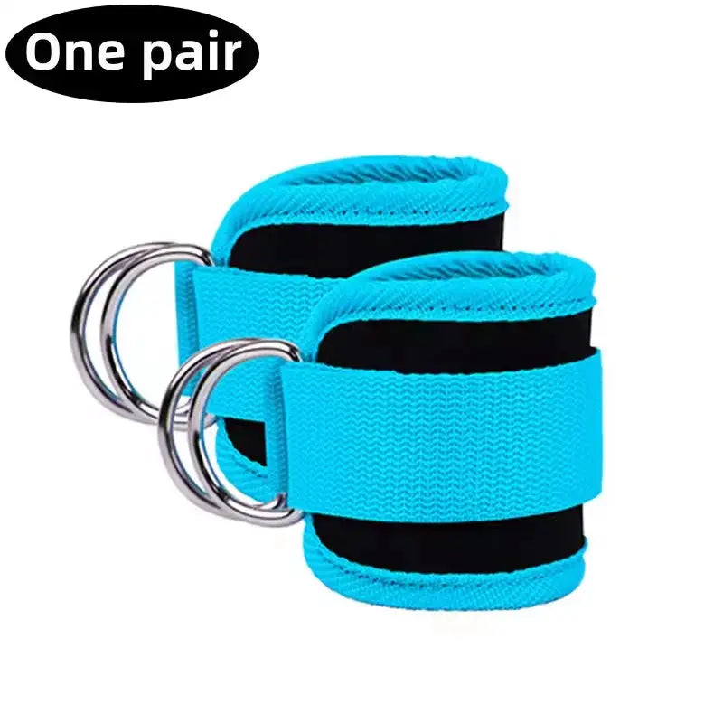 TPE Resistance Bands Ankle Straps Fitness Booty Band Squat Glute Workout Yoga Gym Equipment Guard Leg Strength Safety Extensions Nova Trendz