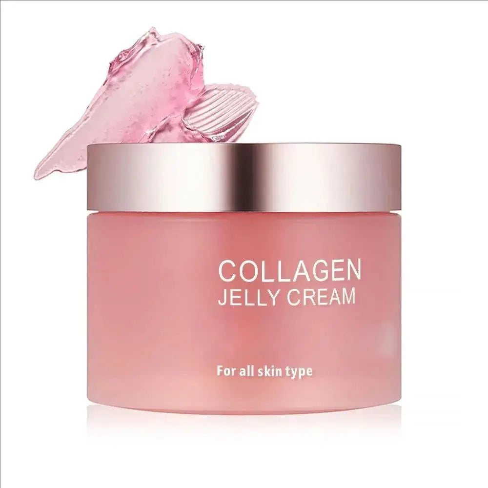 Sakura Mask,Collagen Jelly Cream Niacinamide And Hydrolyzed Collagen Strengthen Skin Barrier Lasting Moisturizing Skin Face Care Nova Trendz