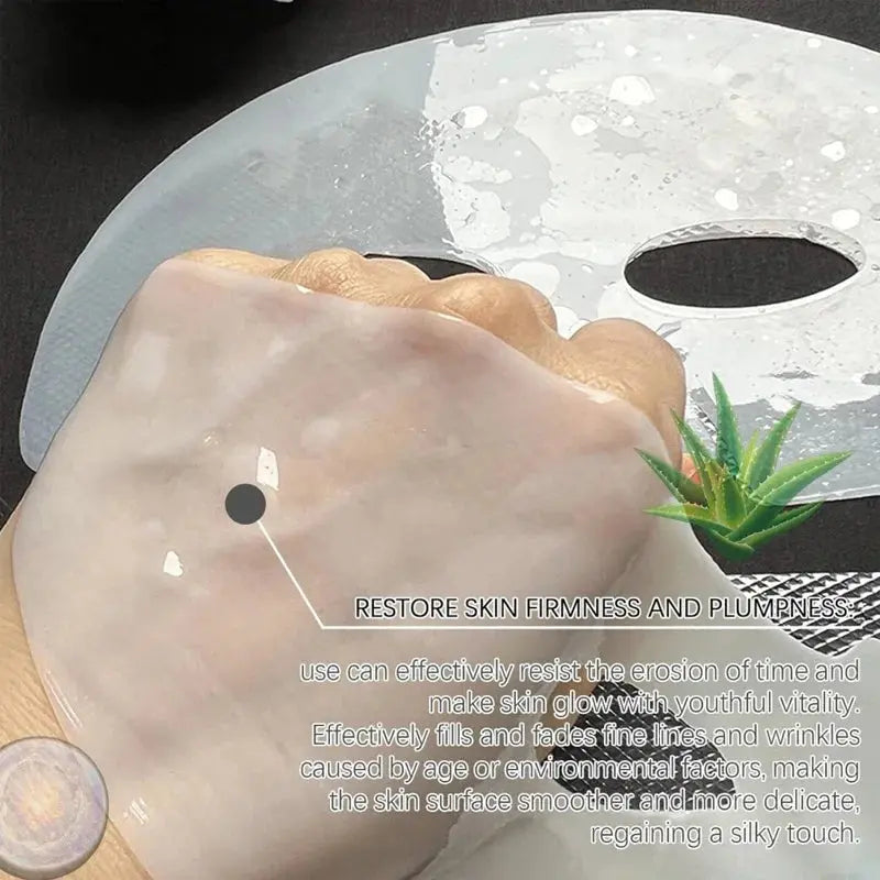 20/10/5/1PC Bio Collagen Face Mask Shrink Deep Hydrating Overnight Mask Moisturizing Refreshing Brightening Face Skin Care Nova Trendz