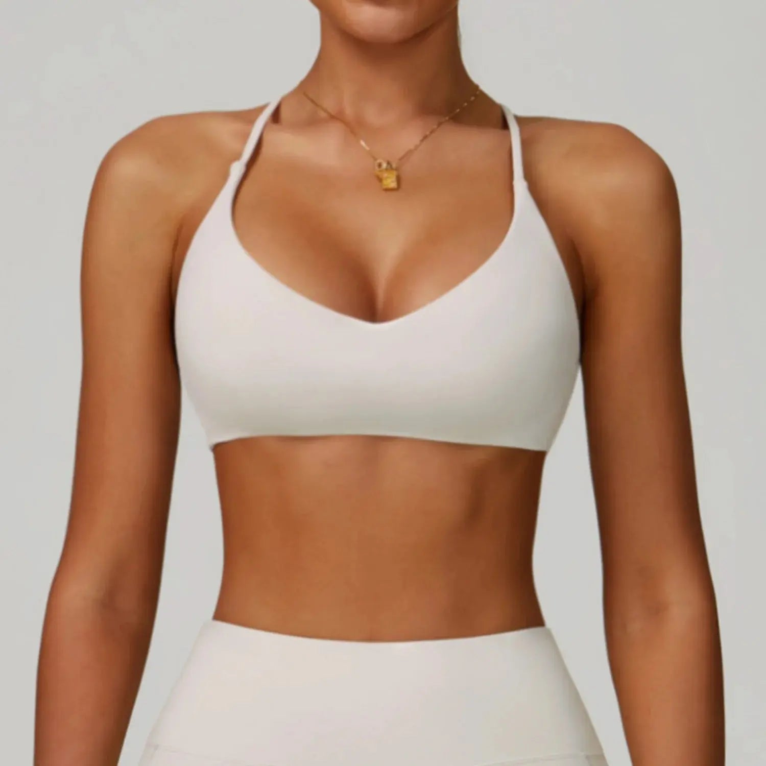Hearuisavy Breathable Sports Bra Women Quick Drying ShockProof Gym Workout Top Casual Yoga Clothing Push Up Running Fitness Bras - Nova Trendz