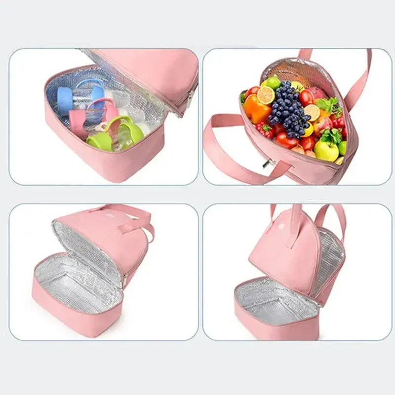 Insulation Bag Milk Storage Breastfeeding Milk Insulation Breast Pump Maternity Cooler Double Layer Fresh Preservation Bag Nova Trendz