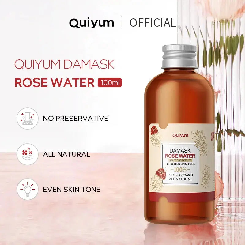 Face Care Rose Water Nourishing Skin Improve Dullness Anti Aging Facial Toner Damask Korean Skincare Products 100ml Nova Trendz